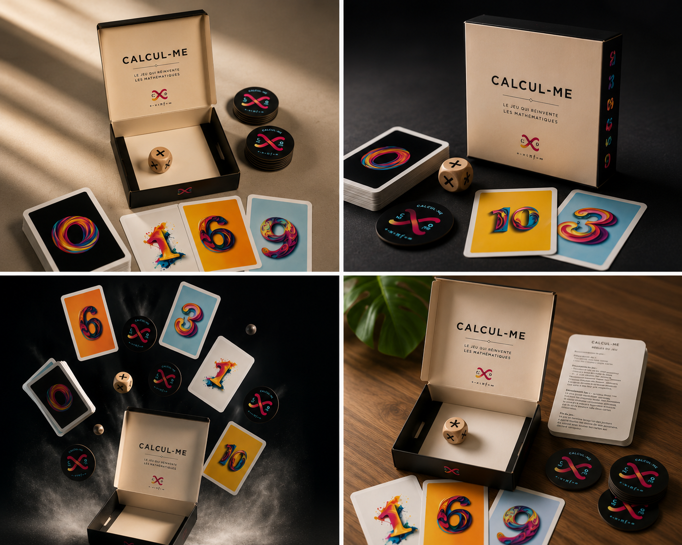 CalculMe  The Educational Math Card Game